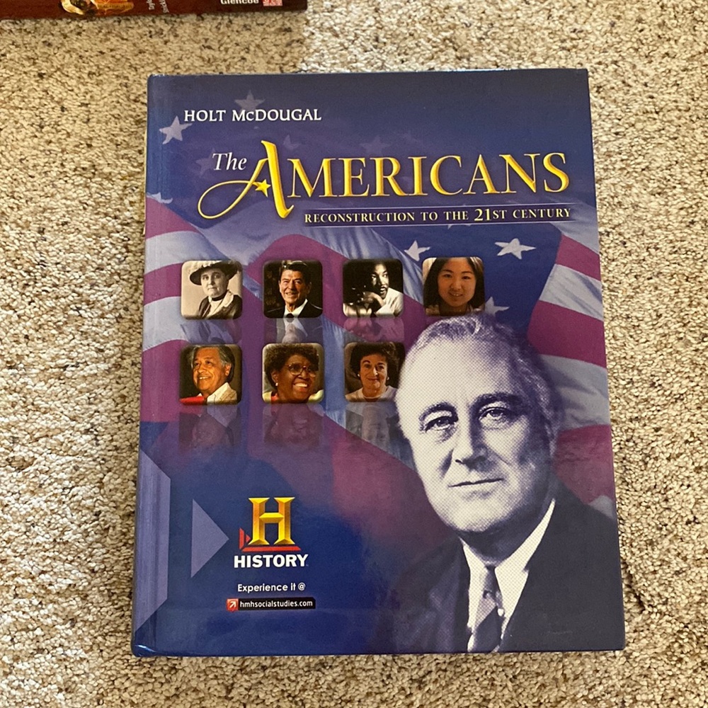 Brand new The Americans textbook, never used!!